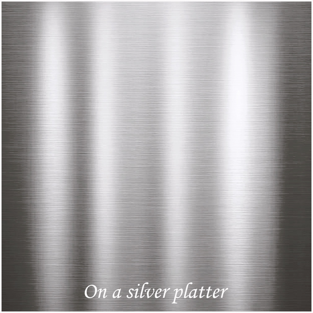 PP Metallic Paint - Metallfärg - "On a Silver Platter"