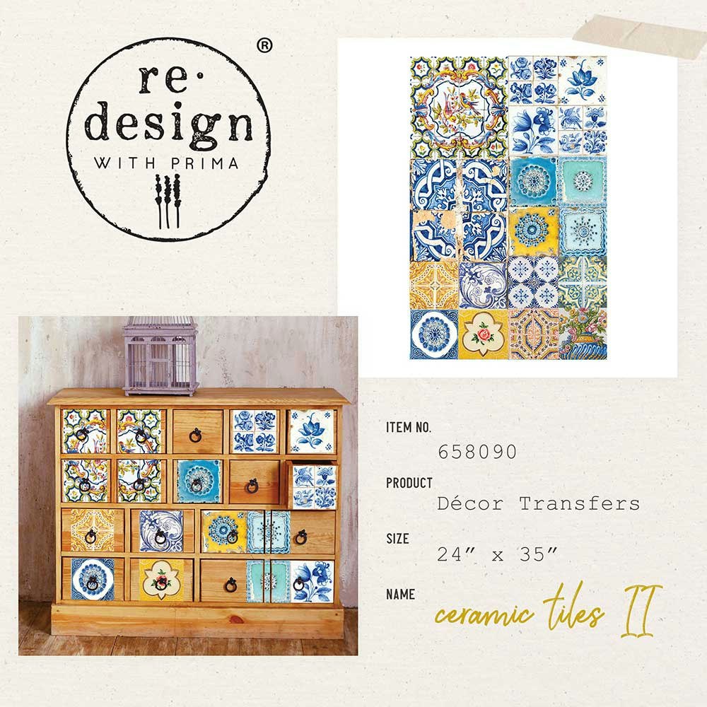 Transfermotiv - Re Design Décor Transfer - Ceramic Tiles II