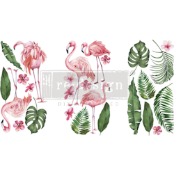 ReDesign Décor Transfers® - Flamingo Pink LITEN 30x46cm