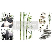 ReDesign Décor Transfers® - Panda Sweet LITEN 30x46cm