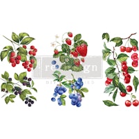 ReDesign Décor Transfers® - Sweet Berries LITEN 30x46cm