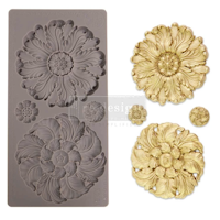 ReDesign Décor Moulds® - Kacha Engraved Medallions
