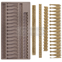 ReDesign Décor Moulds® -  Silikonform - Tassel Fringe (ca 13x25cm)
