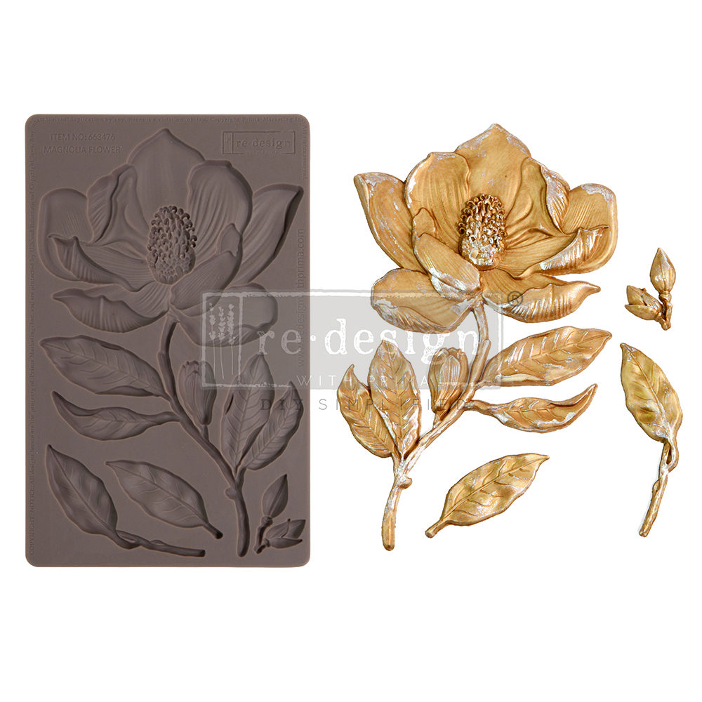DEKORFORM - ReDesign Décor Moulds® - Silikonform - Magnolia Flower