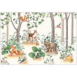 Belles and Whistles Rice Papers - Woodland Nursery - A1 ca 59x84cm