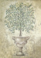 Belles and Whistles Rice Papers -Tuscan Olive - A1 ca 59x84cm