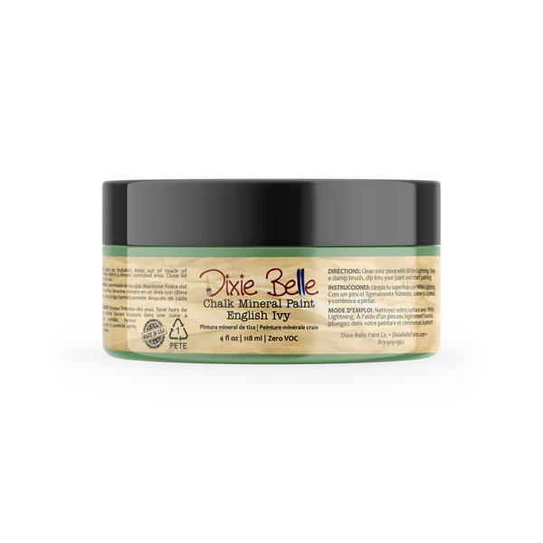 Möbel- & Inredningsfärg - Dixie Belle CHALK Mineral Paint - English Ivy