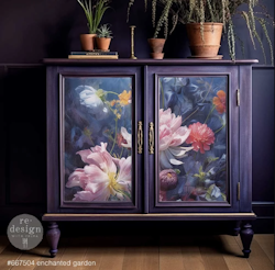 Re Design - A1 Decoupage Fiber Paper - Enchanted Garden 59x84cm
