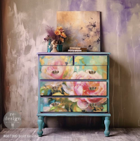 Re Design - A1 Decoupage Fiber Paper - Bold Blooms 59x84cm