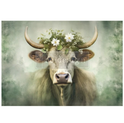 Re Design - A1 Decoupage Fiber Paper - Bessie 59x84cm