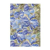 Re Design - A1 Decoupage Fiber Paper - Enchanting Iris 59x84cm