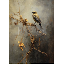 Re Design - A1 Decoupage Fiber Paper - Rustic Refuge 59x84cm