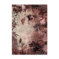 Re Design - A1 Decoupage Fiber Paper - Sepia Rainforest 59x84cm