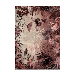 Re Design - A1 Decoupage Fiber Paper - Sepia Rainforest 59x84cm
