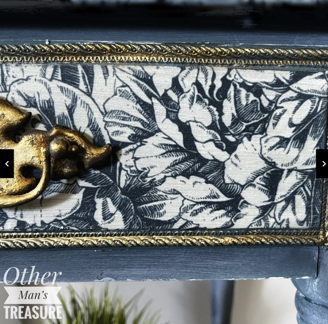 DECOPUPAGEPAPPER - A1 Decoupage Fiber Paper - Blue Wallpaper
