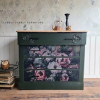Re Design - A1 Decoupage Fiber Paper - Mossy Rose Delight 59x84cm