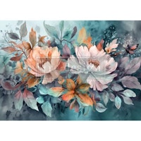 Re Design - A1 Decoupage Fiber Paper - Floral Dream 59x84cm