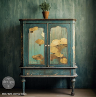 Re Design - A1 Decoupage Fiber Paper - Eternal Lotus 59x84cm