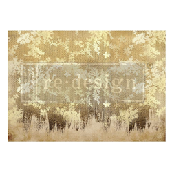 Re Design - A1 Decoupage Fiber Paper - Gilded Lace 59x84cm
