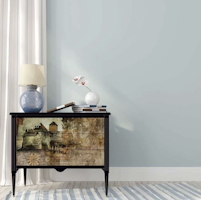 Re Design - A1 Rice Paper (Mulberry Tissue) - Hilltop Castle ca 59x84cm