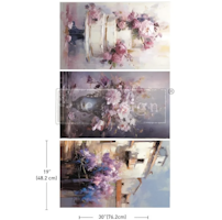 Re Design Tissue Paper PACK - Lilac Lush Celebration 3st Ark á 48x76cm