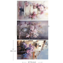Re Design Tissue Paper PACK - Lilac Lush Celebration 3st Ark á 48x76cm