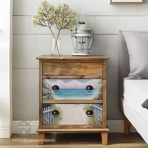 DECOPUPAGEPAPPER - A1 Decoupage Fiber Paper - Seascape Melody