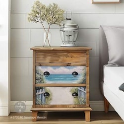 Re Design - A3 Decoupage Fiber Paper - Seascape Melody 3-Pack á 30x42cm/st