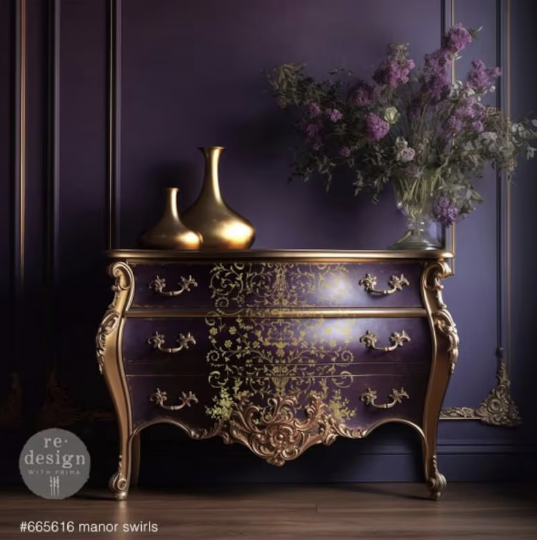 TRANSFERMOTIV - Re Design Décor Transfe - Manor Swirls