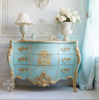 ReDesign Décor Stencils® - Schablon​​​​​​​ ca 23x30cm - CHAPELLE ROYALE