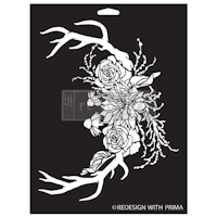 ReDesign Décor Stencils® - Schablon​​​​​​​ ca 23x30cm - WILDWOOD CABIN
