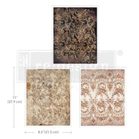 Re Design Décor Transfers® - Delicate Lace - A4 (3-pack)