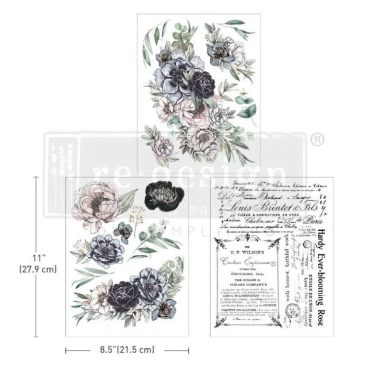 TRANSFERMOTIV - Re Design Décor Transfers - In The Meadows A4 (3-pack)