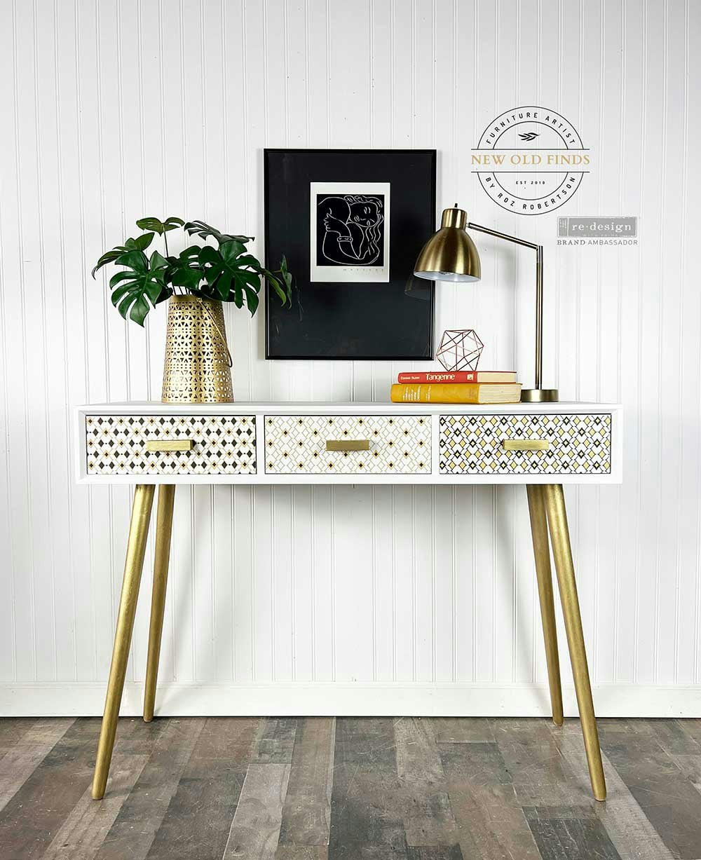 TRANSFERMOTIV - Re Design Décor Transfer - Moroccan Diamonds (3-pack)