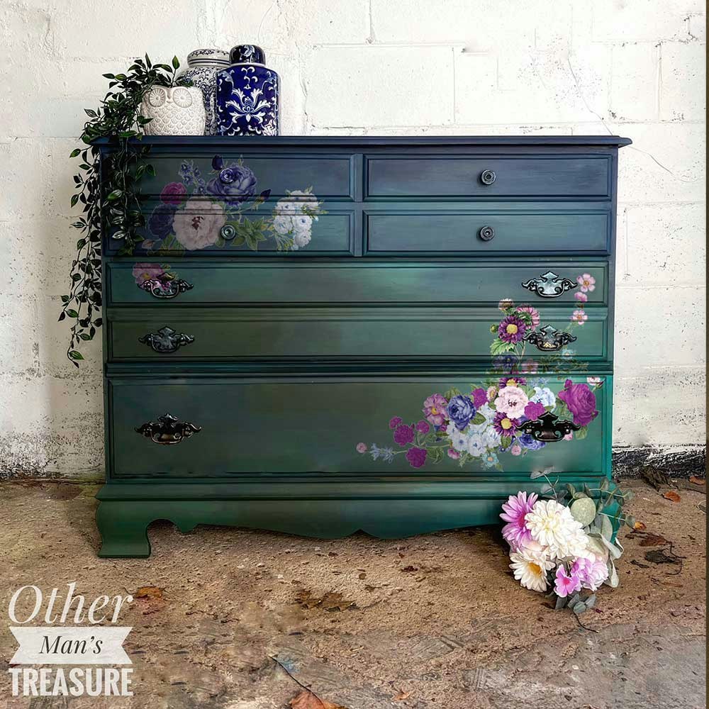 TRANSFERMOTIV - Re Design Décor Transfer - Opulent Florals (3-pack)