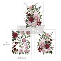 Re Design Décor Transfers®- Very Purple - A4 (3-pack)