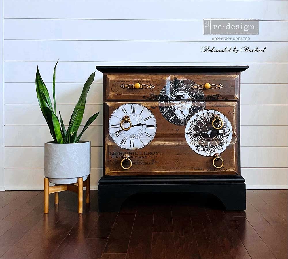 TRANSFERMOTIV - Re Design Décor Transfer - Vintage Clocks (3-pack)