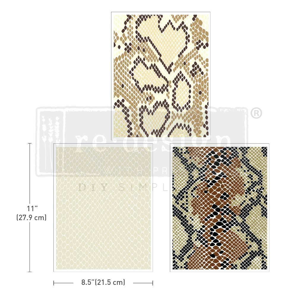 TRANSFERMOTIV - Re Design Décor Transfer - Wild Textures (3-pack)
