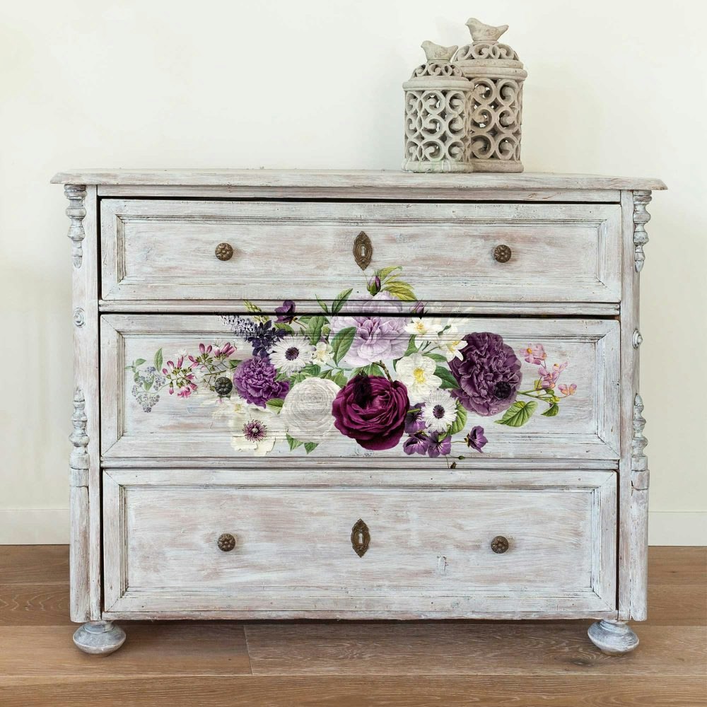 TRANSFERMOTIV - Re Design Décor MAXI Transfer - Majestic Blooms