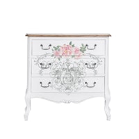 Re Design Décor MAXI Transfers®- Odeur de Rose - ca 30x30cm (2-pack)