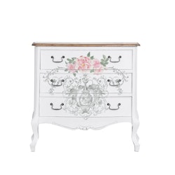 Re Design Décor MAXI Transfers®- Odeur de Rose - ca 30x30cm (2-pack)