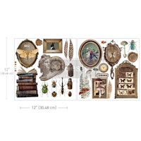 Re Design Décor MAXI Transfers®- Collector's Closet - ca 30x30cm (2-pack)