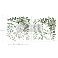 Re Design Décor MAXI Transfers®- Country Charm - ca 30x30cm (2-pack)