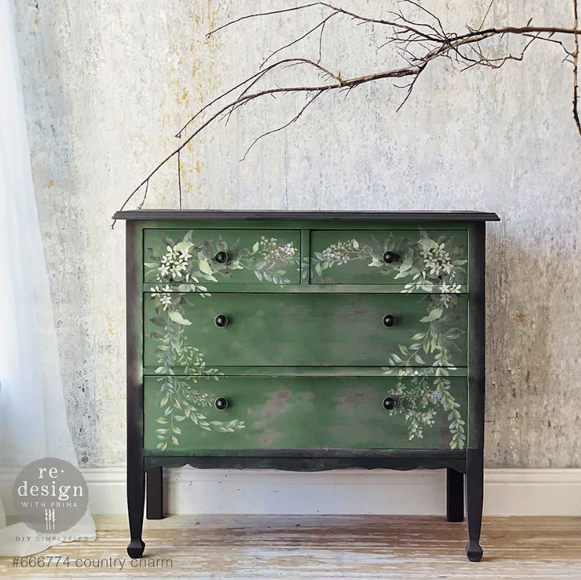 TRANSFERMOTIV - Re Design Décor MAXI Transfer - Country Charm