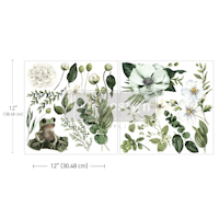 Re Design Décor MAXI Transfers®- Froggy Meadow - ca 30x30cm (2-pack)