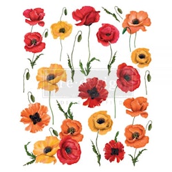 Re Design Décor Transfers® - Poppy Gardens ca 61x76cm