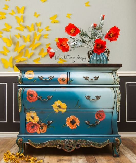 TRANSFERMOTIV - Re Design Décor Transfers - Poppy Gardens