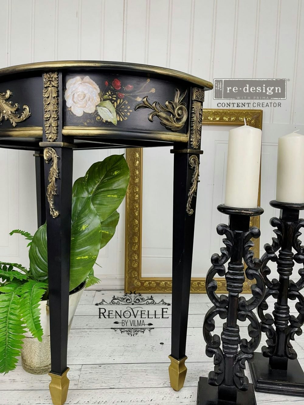 TRANSFERMOTIV - Re Design Décor Transfer - Rose & Rouge