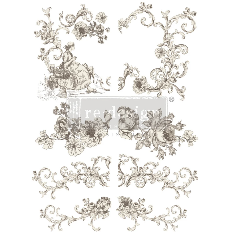 TRANSFERMOTIV - Re Design Décor Transfer - Alania Toile