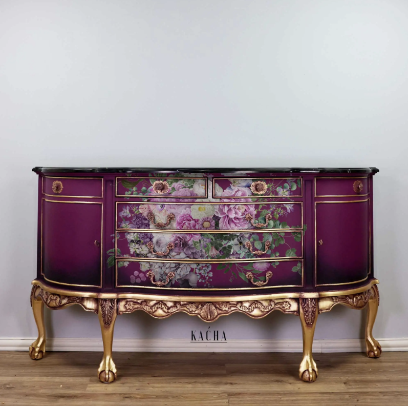 TRANSFERMOTIV - Re Design Décor Transfer - Kasha - Morning Purple